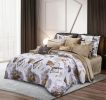 Mori King Ivory Modern Abstract Duvet