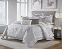 Naja King Grey Silver Duvet Set