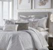 Naja King Grey Silver Duvet Set