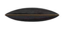 Noah Black Gold Velvet Pillow