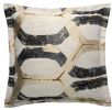 Noir Black Geometric Euro Sham