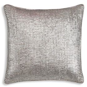 Piper Arcylic Knot Silver Pillow