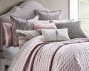 Prato Queen Pink Quilt Set