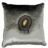 Agate Steel Velvet Pillow