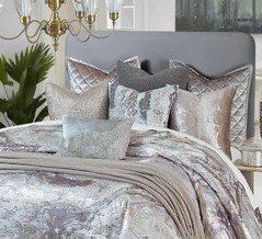 Syros King Grey Silver Duvet