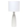 Alsace Bottle Lamp, Off White