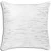 Zilar White Silver Euro Sham