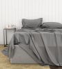 Bamboo and Cotton 4-Piece Sheet Set Full Grey