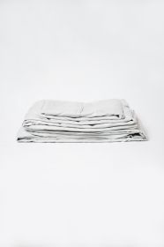 Omne Sleep 4-Piece Pewter Bamboo Flex Head California King Hypoallergenic Sheet Set