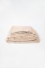 4 Piece Hypoallergenic Bamboo Rayon Queen Size Sheet Set Khaki