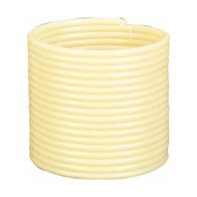 Eclipse - Candle by The Hour- 144-Hour 20561B Dreamy Stylish Beeswax Candle Coil - Beige Un-Scented