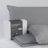 Bamboo and Cotton 3-Piece Sheet Set Long Twin Grey