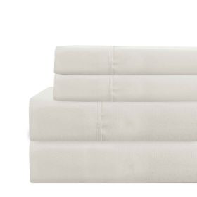 Lanester 4 Piece Deep Pocket California King Size Sheet Set The Urban Port, White