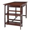 Velda Transitional Writing Desk With 2 Shelves And 1 Drawer