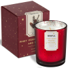 Scented Candles Pine Jar Candle for Relaxing Christmas Gifts Red