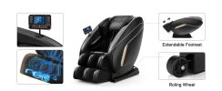 Massage Chair Blue-Tooth Connection and Speaker, Easy to Use at Home and in The Office and Recliner with Zero Gravity with Full Body Air Pressure, 001