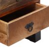 Modern Rustic Solid Sheesham Wood TV 47" Stand with Storage