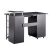 High Quality Office Furniture Modern Office Table Solid Wood Computer Desk With Storage Shelves And File Cabinet