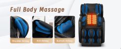 Massage Chair Recliner with Zero-Gravity and Body Air Pressure