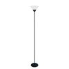 1 Light Stick Torchiere Floor Lamp