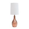 Rose Gold Tear Drop Lamp