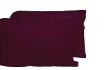 Luxuriously Soft Viscose 100% Bamboo 5-Piece Split King Merlot Sheets