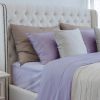 Luxuriously Soft Viscose 100% Bamboo 5-Piece Split King Amethyst Sheets