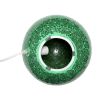 1 Light Mosaic Stone Ball Tabletop Lamp, Green