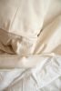 Omne Sleep 4-Piece Microplush and Bamboo Flex Head Queen Sheet Set Cream