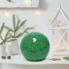 1 Light Mosaic Stone Ball Tabletop Lamp, Green