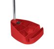 Gooseneck Organizer Desk Lamp with Holder and Charging Outlet, Red