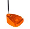 Gooseneck Organizer Desk Lamp with Holder and USB Port, Orange