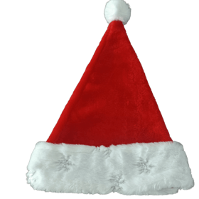 Christmas Hat, Santa Hat, Xmas Holiday Hat for Unisex Adults (Color: Color 2)