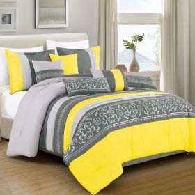 Ayla  7PC COMFORTER SET (size: king)