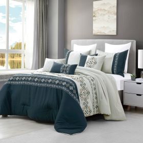 Levana 7PC COMFORTER SET (size: king)