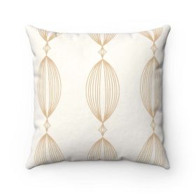 Abstract Circle Design Cushion Home Decoration Accents - 4 Sizes (size: 14" x 14")