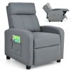 Ergonomic PU Leather Kids Recliner Lounge Sofa for 3-12 Age Group