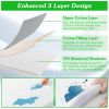 Waterproof Breathable Cotton Mattress Cover in Standard Sizes