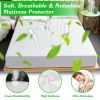 Waterproof Breathable Cotton Mattress Cover in Standard Sizes