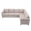 Sleeper Sofa 2 in 1 Pull Out Couch/Bed,6 seater, Gray or Beige